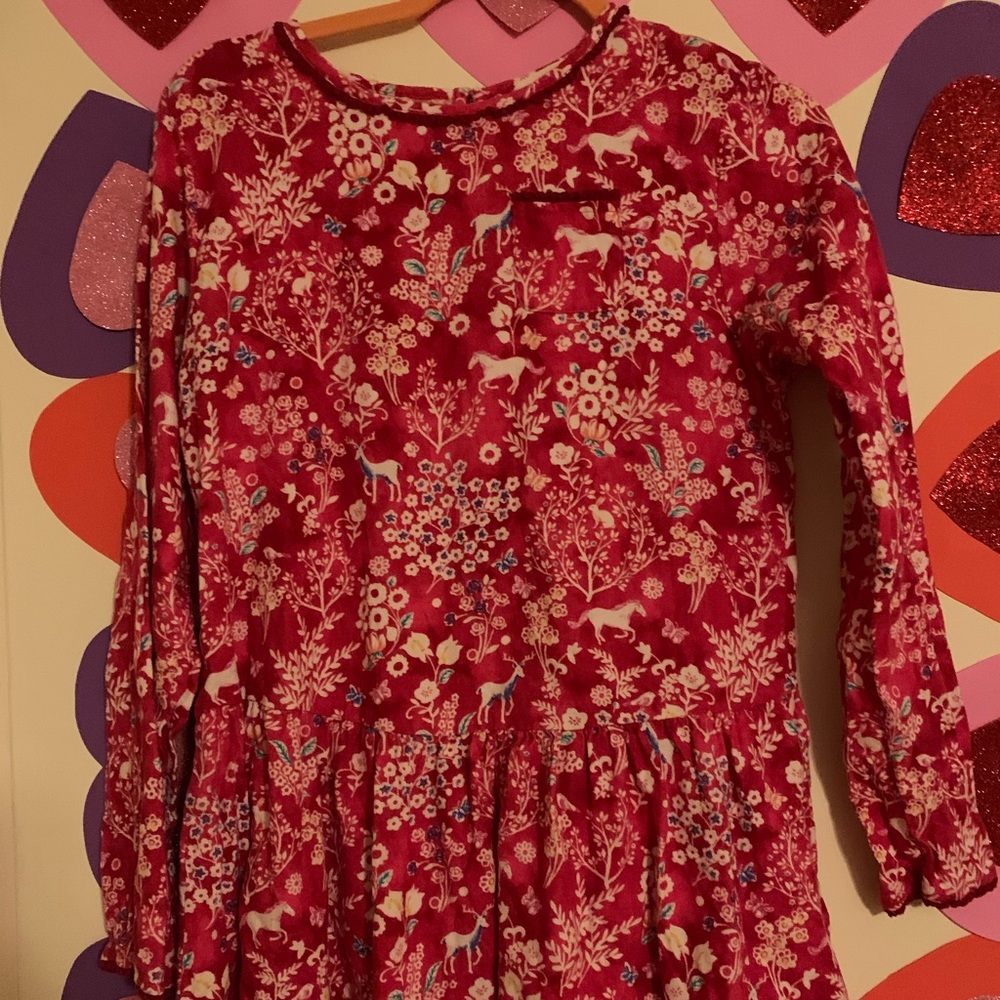 Girls Land’s End size 16 long sleeve dress